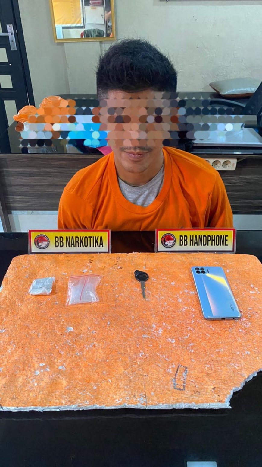 Tim Opsnal Sat Narkoba Inhil Gagalkan Transaksi Narkoba Jenis Sabu 