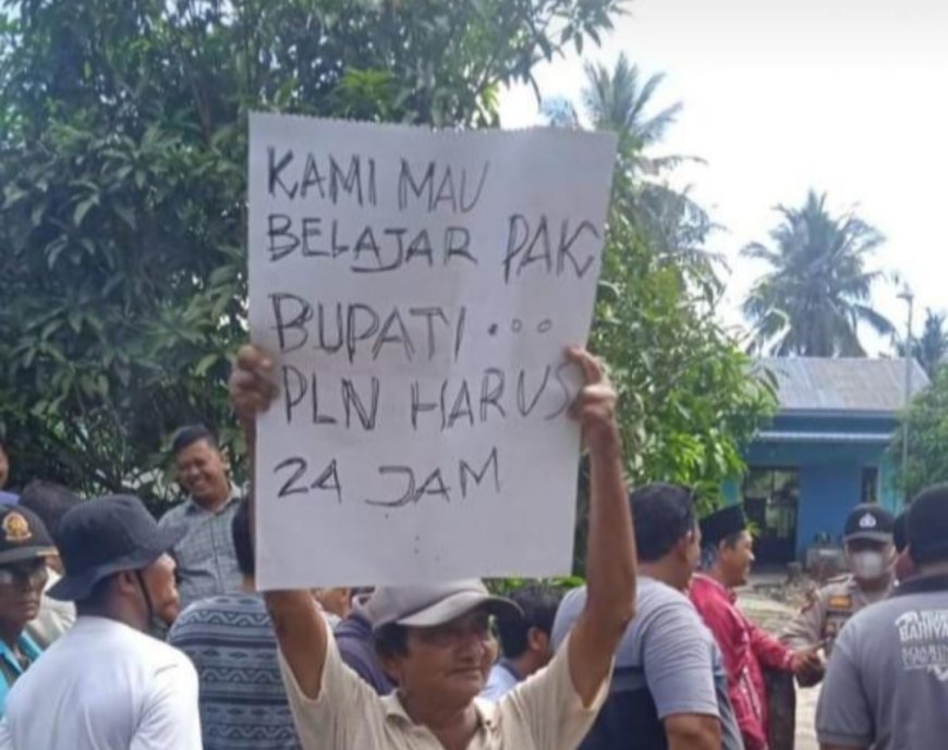Listrik Kuala Kampar Mati-Hidup, FMKK Sebut PLN Makin Parah