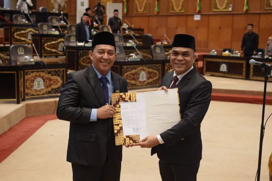 Gantikan Agung Nugroho, Sumardany Zirnata Resmi Dilantik Jadi Anggota DPRD Riau