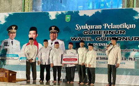 BRK Syariah Serahkan CSR Sempena Syukuran Pelantikan Gubri dan Wagubri Terpilih