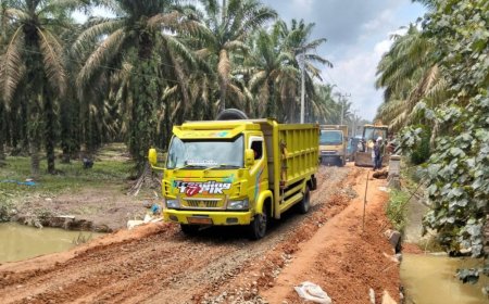 Setelah Perbaikan Darurat, Jalur Alternatif Pasirpengaraian-Ujung Batu Kembali Dibuka