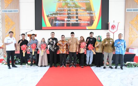 Hadirkan Pola Kepemilikan Rumah Dengan Mudah dan Berkah, BRK Syariah Teken MoU Dengan DPD REI Kepri 