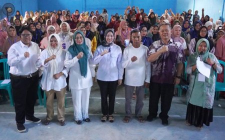 Masyarakat Ikuti Sosialisasi Program Makan Bergizi Gratis