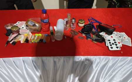 Kembali Ditemukan Benda Terlarang di Sel Tahanan Lapas Selatpanjang