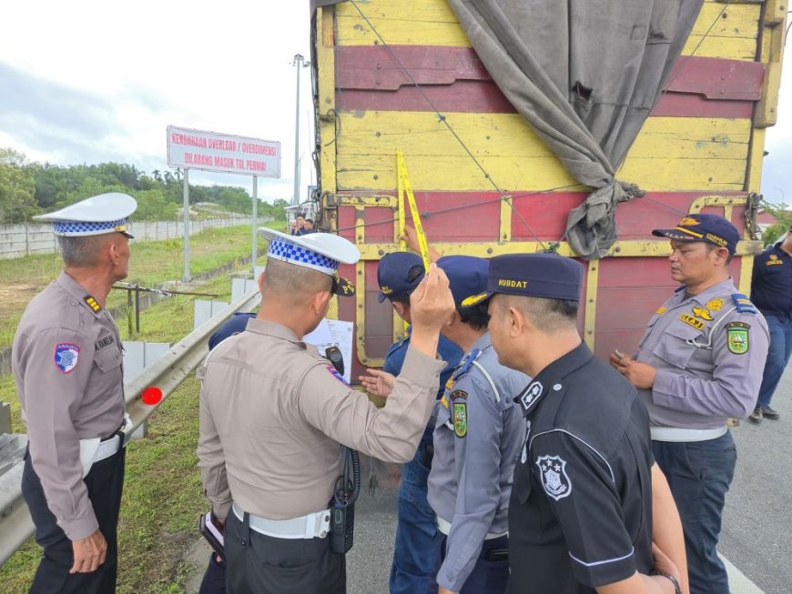 Razia ODOL di Tol Permai, Jaring 119 Truk
