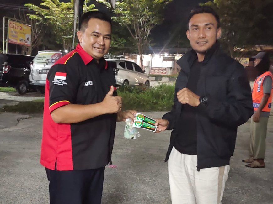 Ipda Iswadi Putra Berikan Wejangan Lalu Lintas dalam Serah Terima Legalitas GOJEK KGMP