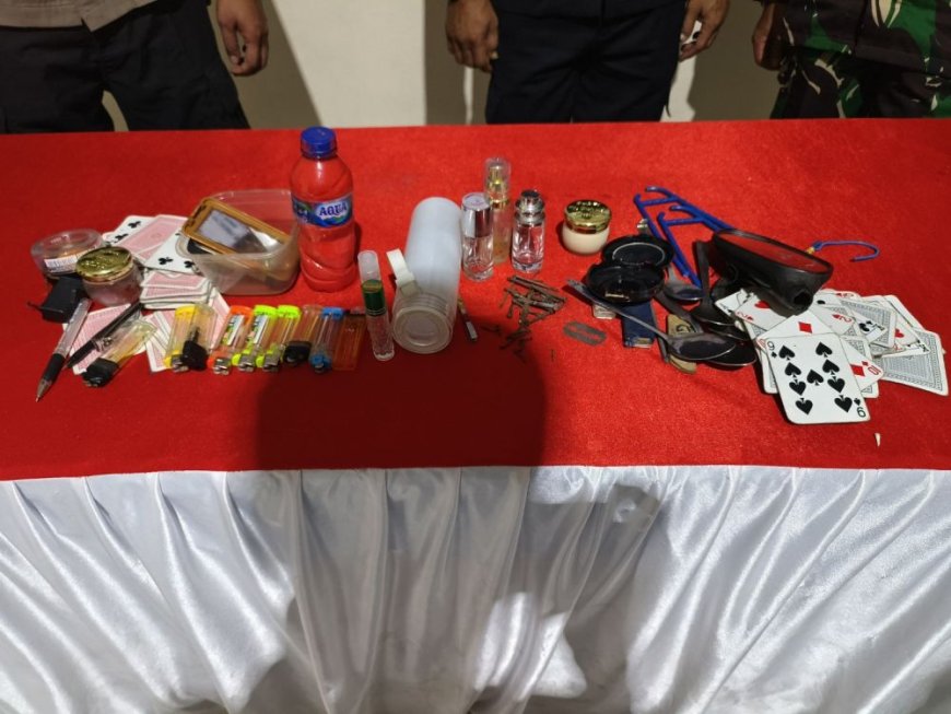 Kembali Ditemukan Benda Terlarang di Sel Tahanan Lapas Selatpanjang