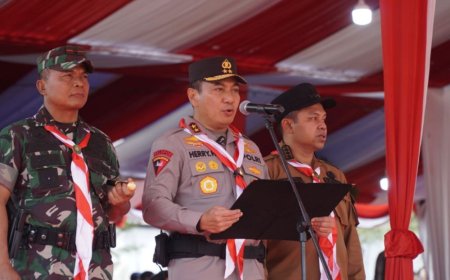 Kapolda Riau, Gubernur, dan Danrem Kompak Bacakan Deklarasi Jambore Karhutla 2025