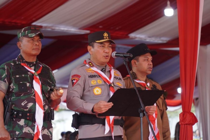 Kapolda Riau, Gubernur, dan Danrem Kompak Bacakan Deklarasi Jambore Karhutla 2025