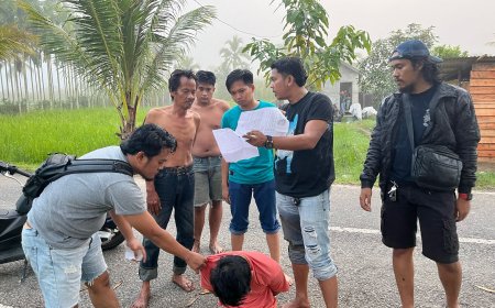 Pelaku Pemerasan yang Resahkan Masyarakat Berhasil Diringkus Sat Reskrim Polres Inhil