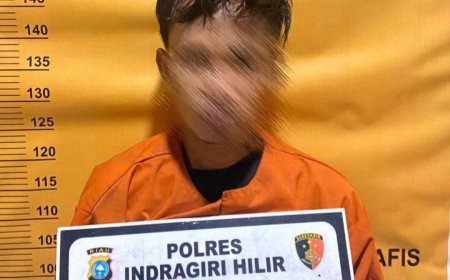 Polisi Tangkap Pengedar Narkoba di Jalan Gerilya Tembilahan Hulu
