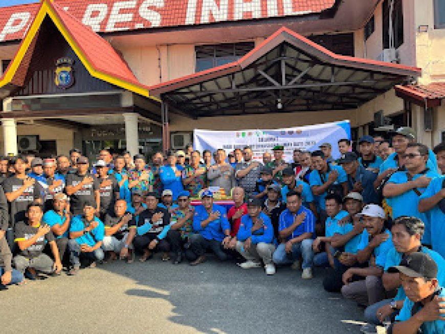 Polres Inhil Peringati May Day 2025 dengan Aksi Sosial dan Semangat Kolaborasi