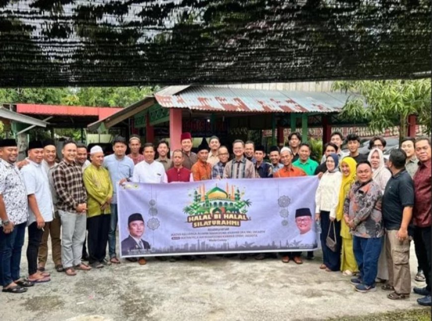Hadiri Halal Bihalal IKA MKJ, Ketua DPRD : Mari Kita Bangun Kabupaten Kampar