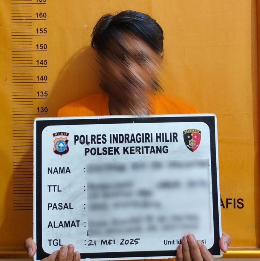Sembunyi dari Pencarian Polisi, Pelaku Curanmor Dibekuk Polres Inhil