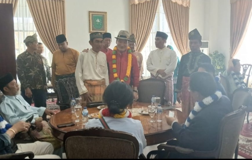 Kunjungan Kebudayaan, YPEMN Bersama LAMR Pekanbaru Sambut Kedatangan  Delegasi Korea Selatan dan PSBM Malaysia-Asia
