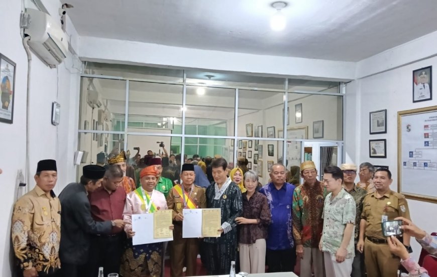 BUMD Tuah Sekata Pelalawan Terima Kunjungan Delegasi Korea Selatan dan Malaysia