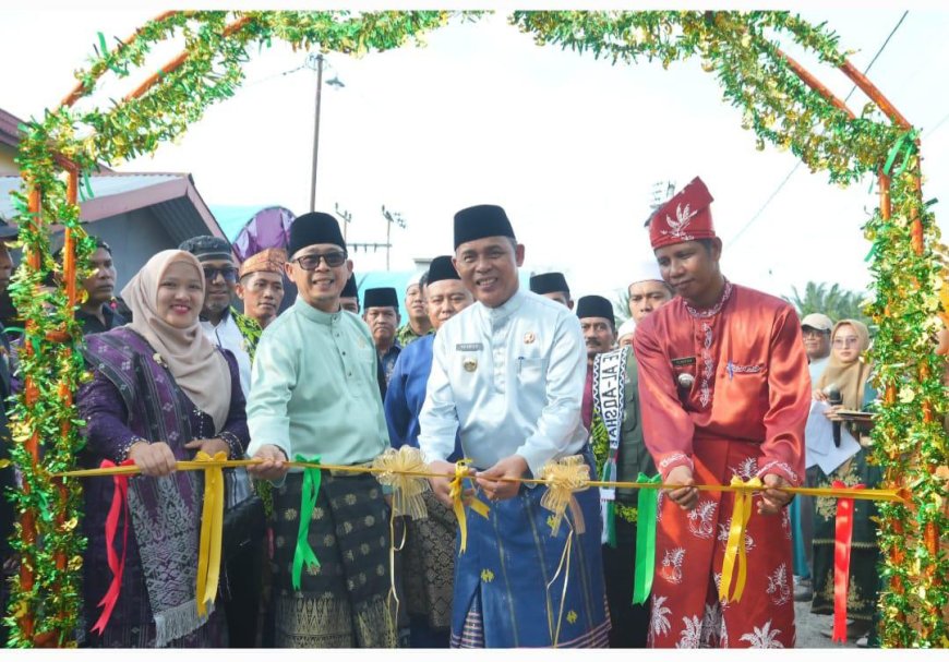 MTQ Ke-XX Kecamatan Kempas Dibuka, Bupati Inhil Tegaskan Komitmen Syiar Islam dan Pembangunan