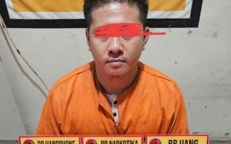 Satresnarkoba Polres Inhil Ungkap Kasus Peredaran Narkoba di Tembilahan Hulu, Satu Pengedar Diamankan