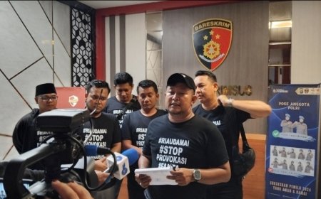 Sebarkan Ujaran Kebencian dan Tuduh  Abdul Wahid 'Gubernur Intoleran', Barisan Komando 08 Laporkan Akun Tiktok 'Prog3330' Ke Polda Riau