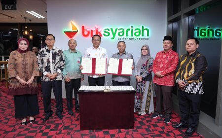Dorong Efisiensi Layanan Keuangan, Pemprov Riau Teken MoU dengan Bank Riau Kepri Syariah