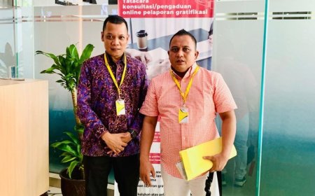 Didampingi Kuasa Hukum, Muflihun Konsultasi ke Komisi Pemberantasan Korupsi