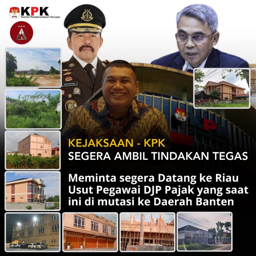 APMBR Minta KPK Selidiki Oknum W yang Diduga Diselamatkan oleh Kemenkeu