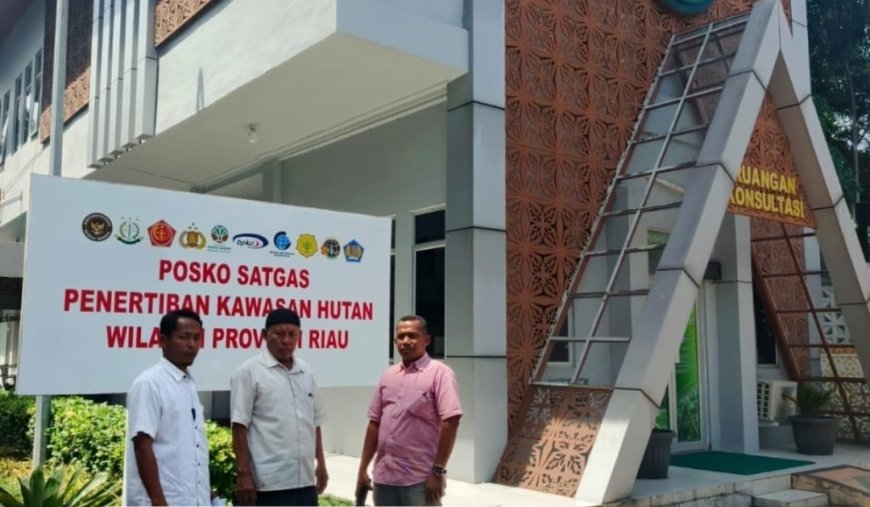 Tim 17 Laporkan PT Inti Indosawit Subur Ke Satgas  PKH Provinsi Riau