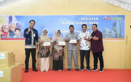 Penuh Kehangatan, Nasabah Pensiunan dan Pra Pensiun Sambut Baik Solusi Keuangan dari BRK Syariah di Tanjungpinang