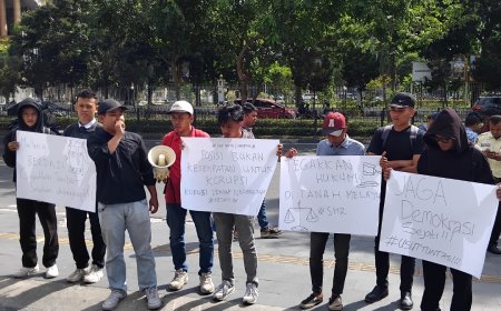 Mangkrak 10 Tahun, Mahasiswa Desak Kejati Riau Tuntaskan Dugaan  Kasus Korupsi Jembatan Pedamaran I dan II