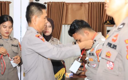 Latihan Pra Operasi Patuh Lancang Kuning 2025: Polres Inhil di Pimpin oleh Kabag Ops