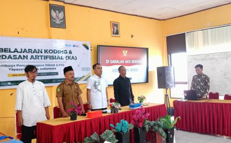 Kepala UPT Wilayah II Disdik Riau Buka Acara Koding Dan Kecerdasan Artifisial Untuk Guru jenjang SMA/SMK Di Kota Dumai