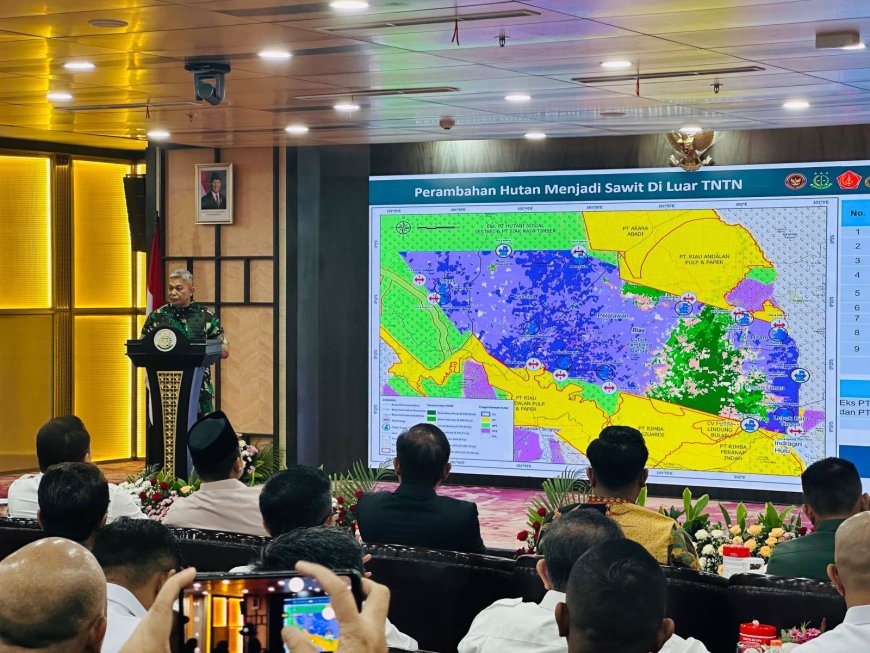 Dansatgas PKH Tegaskan Rumor  Kawasan TNTN Dikelola PT Agrinas Adalah Hoaks