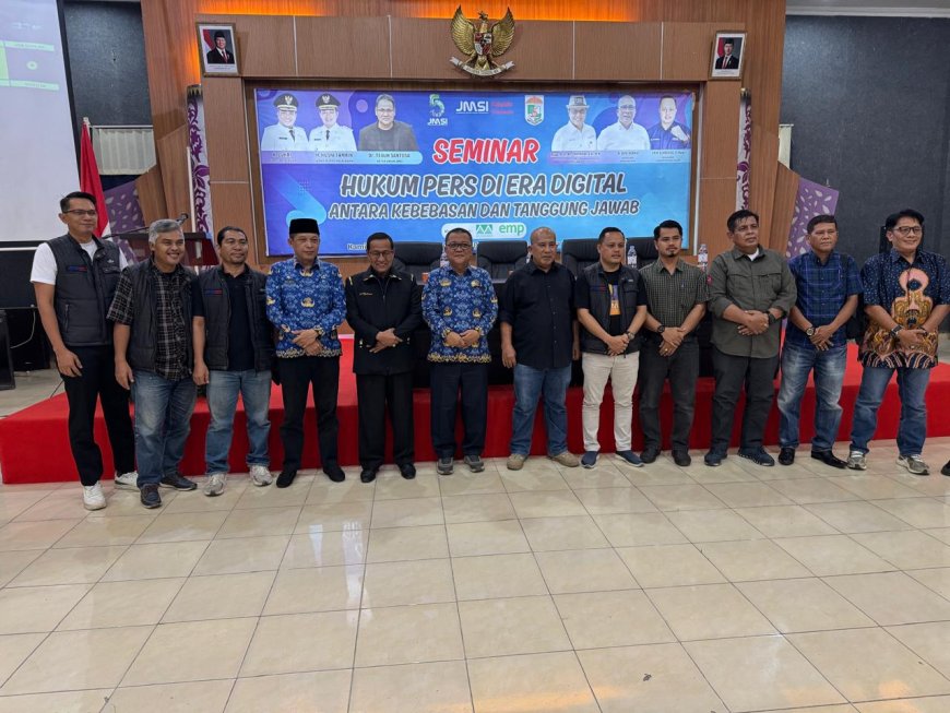 Pemda Pelalawan, EMP dan Musim Mas Fasilitasi Dialog Pers JMSI Pelalawan: Saatnya Bicara Etika dan Ancaman Digital