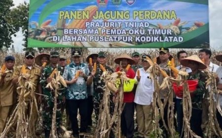 Danpuslatpur Kodiklatad Brigjen Dany Rakca Dengan Inovasi Mikroba Sukseskan Panen Raya Jagung