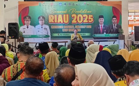 Meriahkan HUT Riau dan HUT RI Disdik Riau Taja Semarak Pendidikan Riau 2025