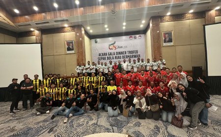 Akibat Ada Aksi Tak Jelas Dari Suporter PSPS, Pertandingan Trofeo Riau Bermarwah Batal Di Gelar