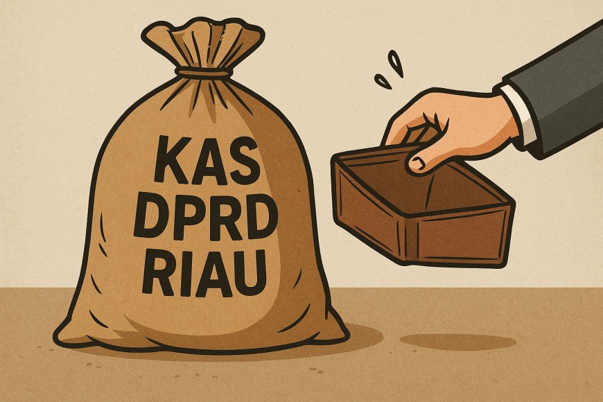 Dana Kas DPRD Provinsi Riau Tekor dan Justru Menalangi Kasus SPPD Fiktif, Ketua KNPI Riau Larshen Yunus Berikan Komentar Pedas 