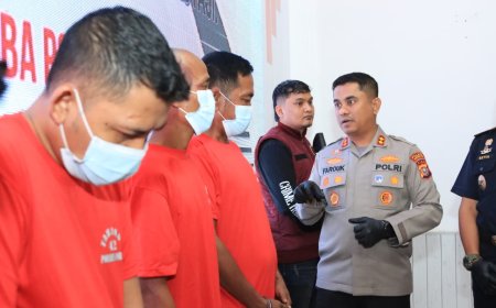 Polres Inhil Ungkap Jaringan Narkotika Internasional, Amankan Shabu Hampir 3 Kg dan Puluhan Ekstasi