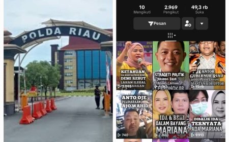 TI Diperiksa Reskrimsus Polda Riau Terkait Hoax dan Ujaran Kebencian Oleh Akun @prog3330