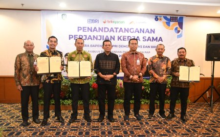 BRK Syariah Tanjungpinang dan Bapenda Provinsi Kepulauan Riau Jalin Kerja Sama Layanan Pembayaran Pajak Daerah