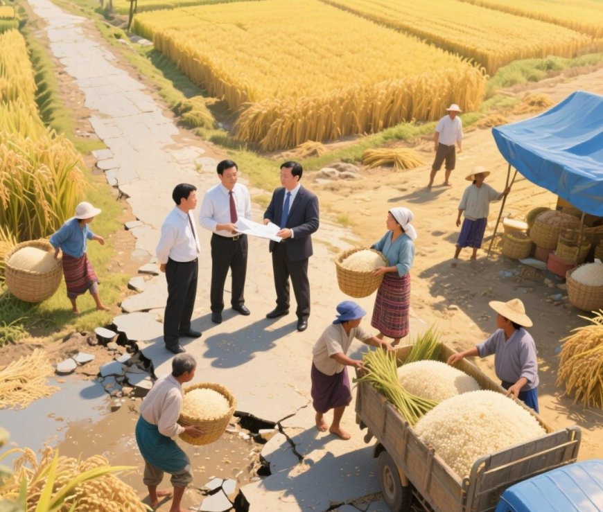Emas di Sawah, Tersendat di Jalan