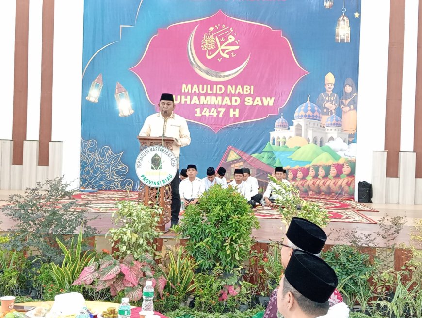 PERMASA Riau Peringati Maulid Nabi Muhammad SAW, Fauzan ; Kami Orang Melayu Asal Aceh