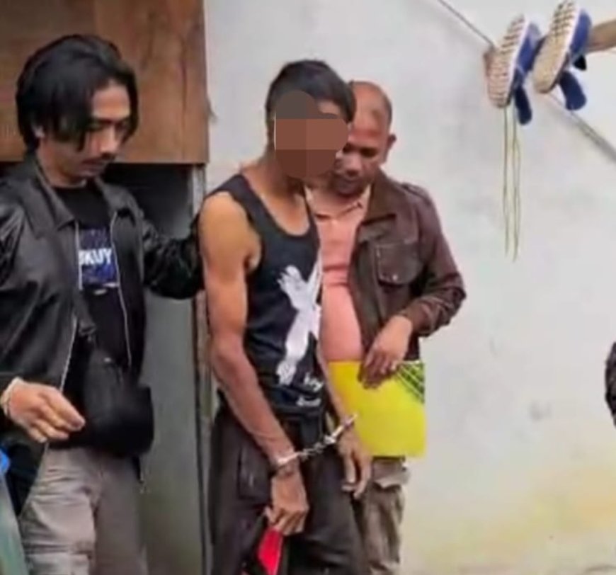 Bejat! Pria di Pangkalan Kerinci Cabuli Anak Sambung, Ditangkap Polres Pelalawan