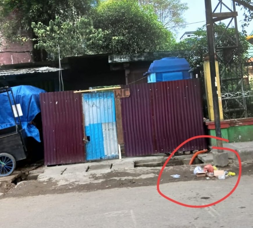 Toilet Portabel di Jalan Hang Tuah Tembilahan Diprotes Warga, Diduga Langgar Estetika dan Lingkungan