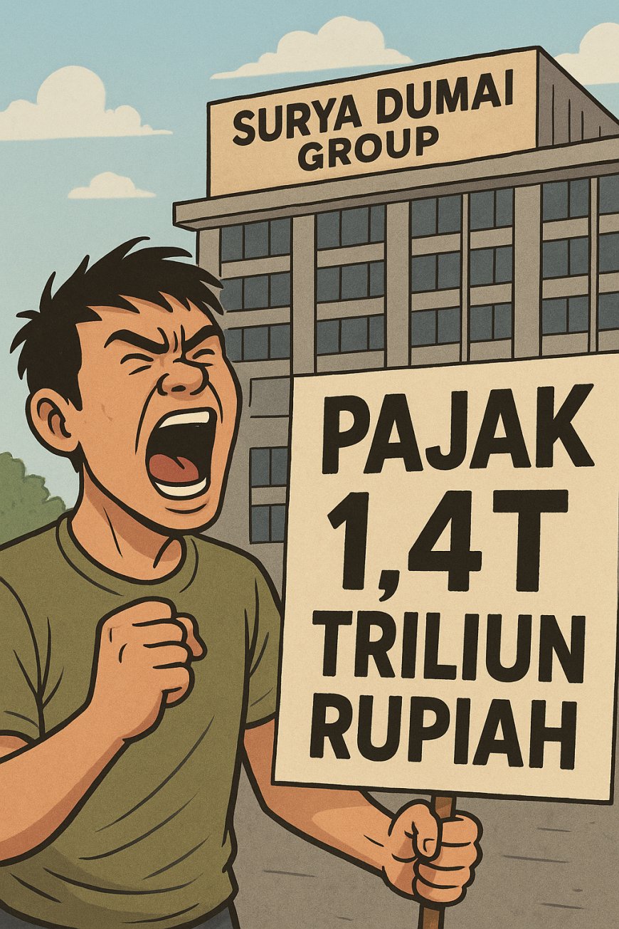 Teriakkan Jekson Sihombing Dan Skandal Pajak 1,4  Triliun Surya Dumai Group, Apakah Harus Dibiarkan ?
