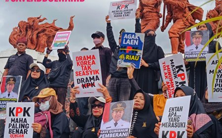 AMUK Riau Desak KPK Bebaskan Gubernur Riau: “Hentikan Kriminalisasi Politik!”