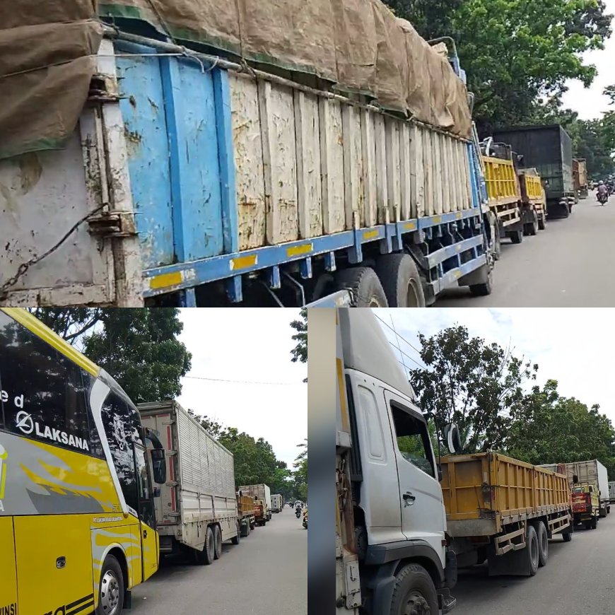 Pertamina Dinilai Tak Becus, Pengemudi Keluhkan Antrian Solar  Di Pekanbaru